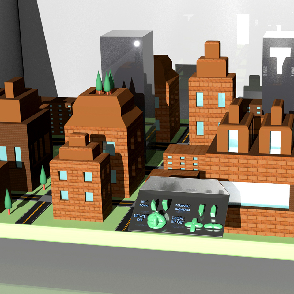 Maps 3D Render