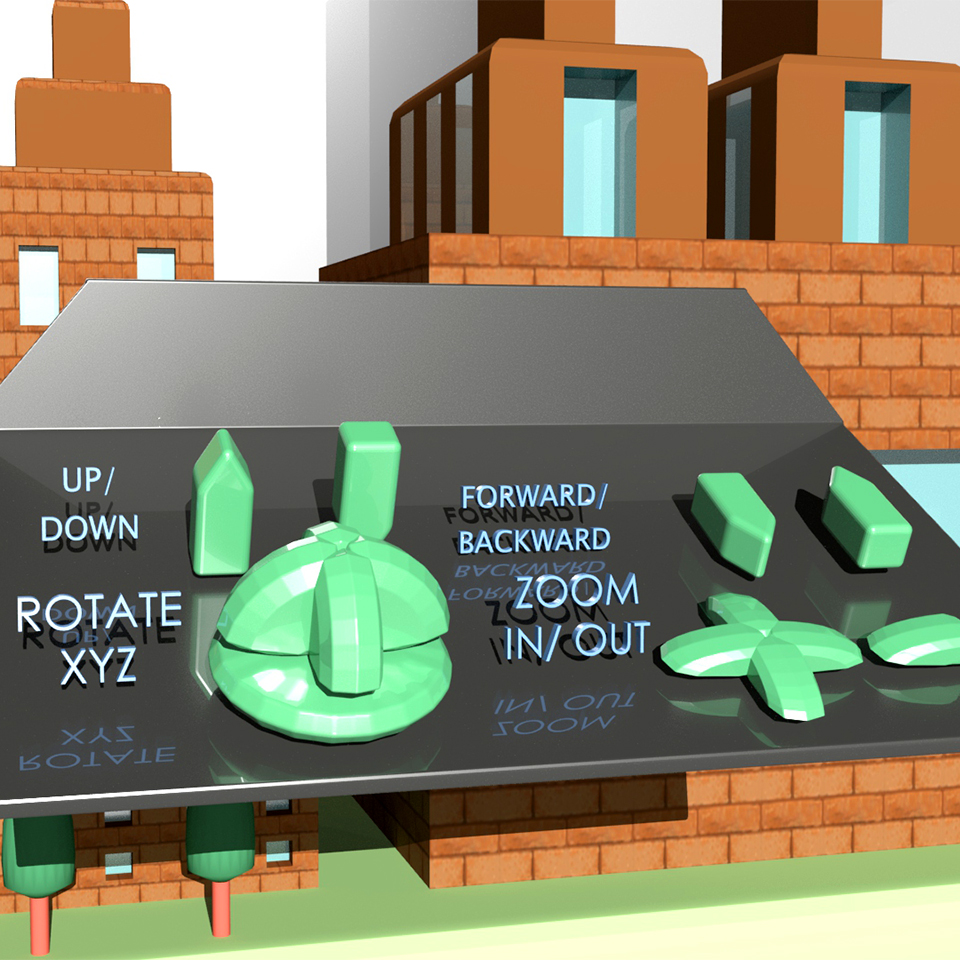 Maps 3D Render